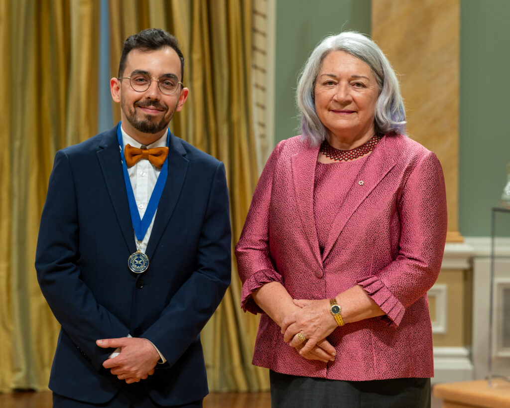 Naël Shiab and Her Excellency the Right Honourable Mary Simon